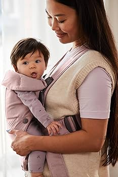 Amazon.com: BabyBjörn Baby Carrier Mini, Dusty Pink, Woven